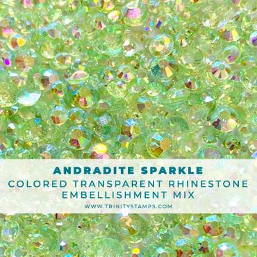 Trinity Stamps - Andradite Sparkle Rhinestone Embellishment Mix