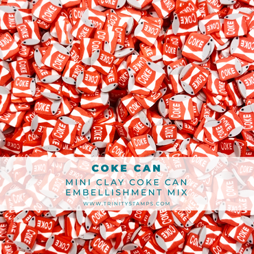 Trinity Stamps - Coke Can Embellishment Mix