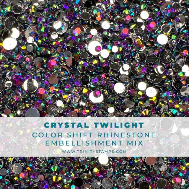 **NEW* - Trinity Stamps - Crystal Twilight Rhinestone Embellishment Mix
