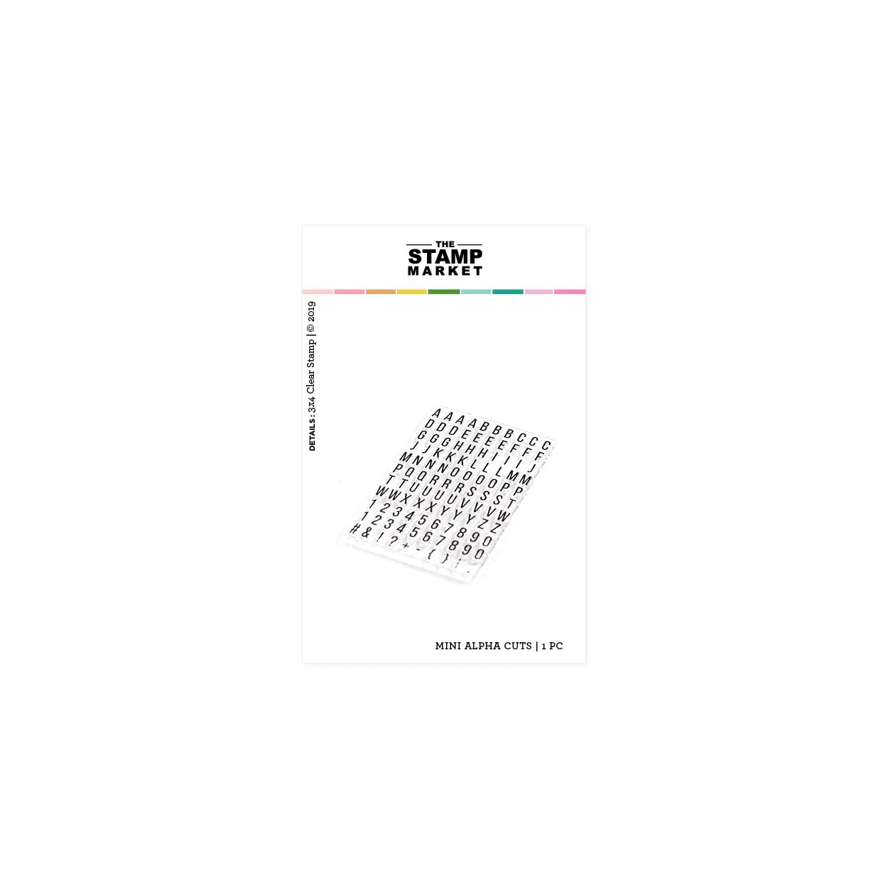 The Stamp Market - Mini Alpha Cuts Stamp Set