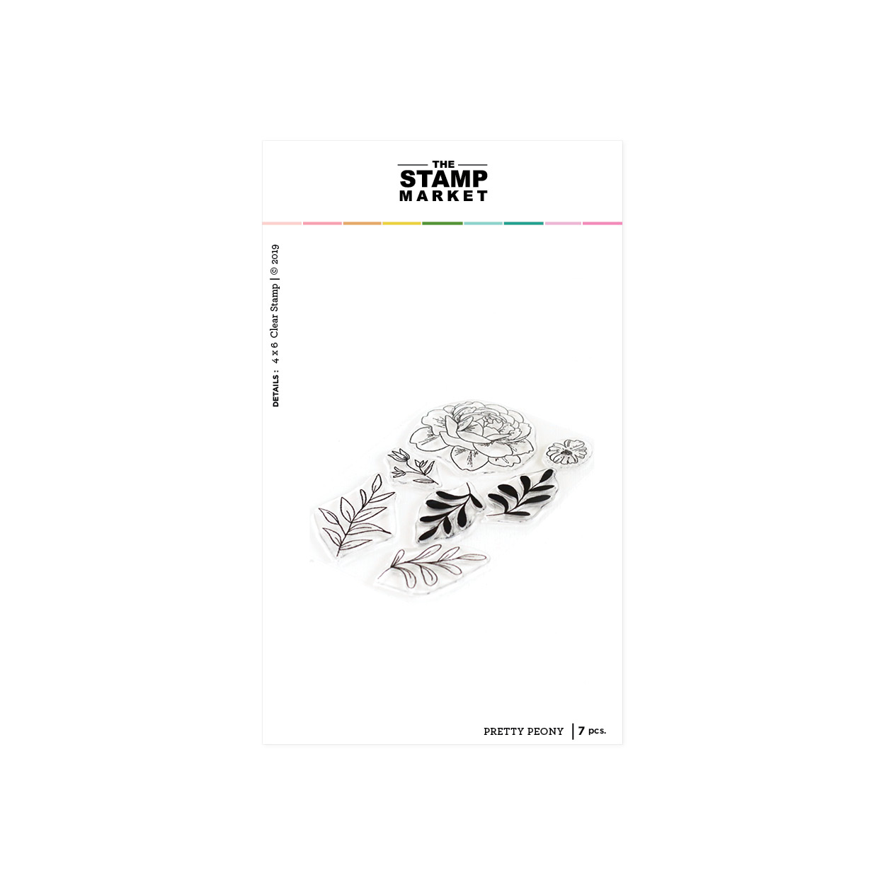 The Stamp Market - Pretty Peony Stamp Set