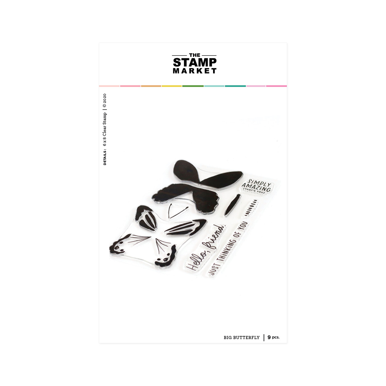 B8 The Stamp Market - Big Butterfly Stamp (SB5)