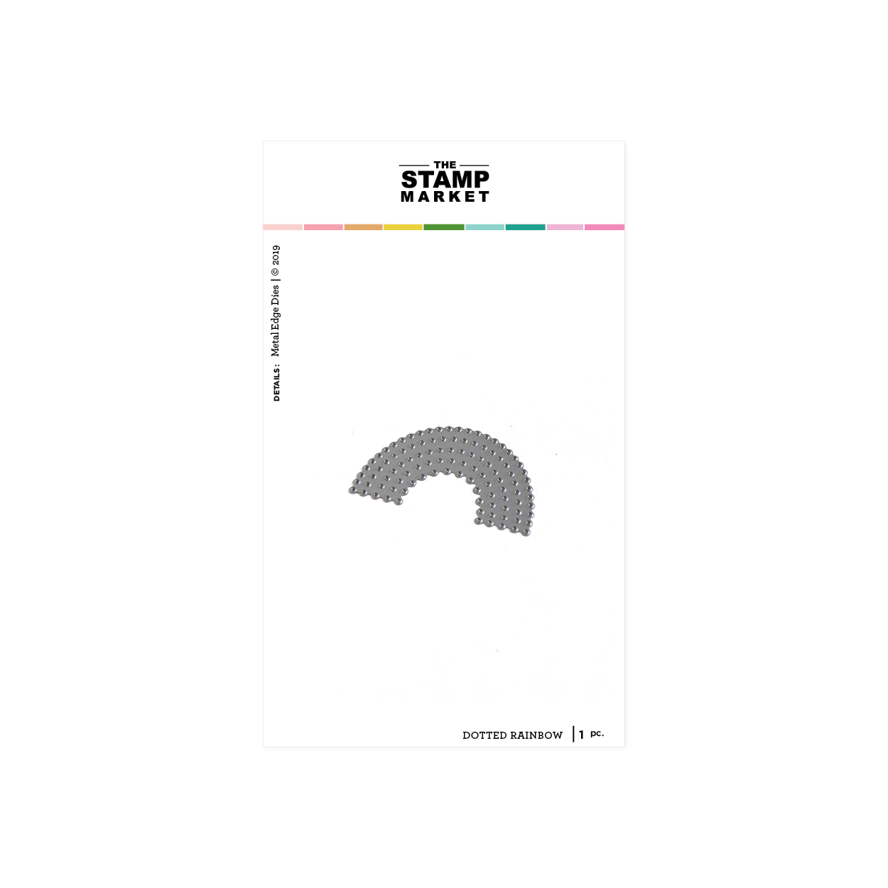 The Stamp Market - Dotted Rainbow Die