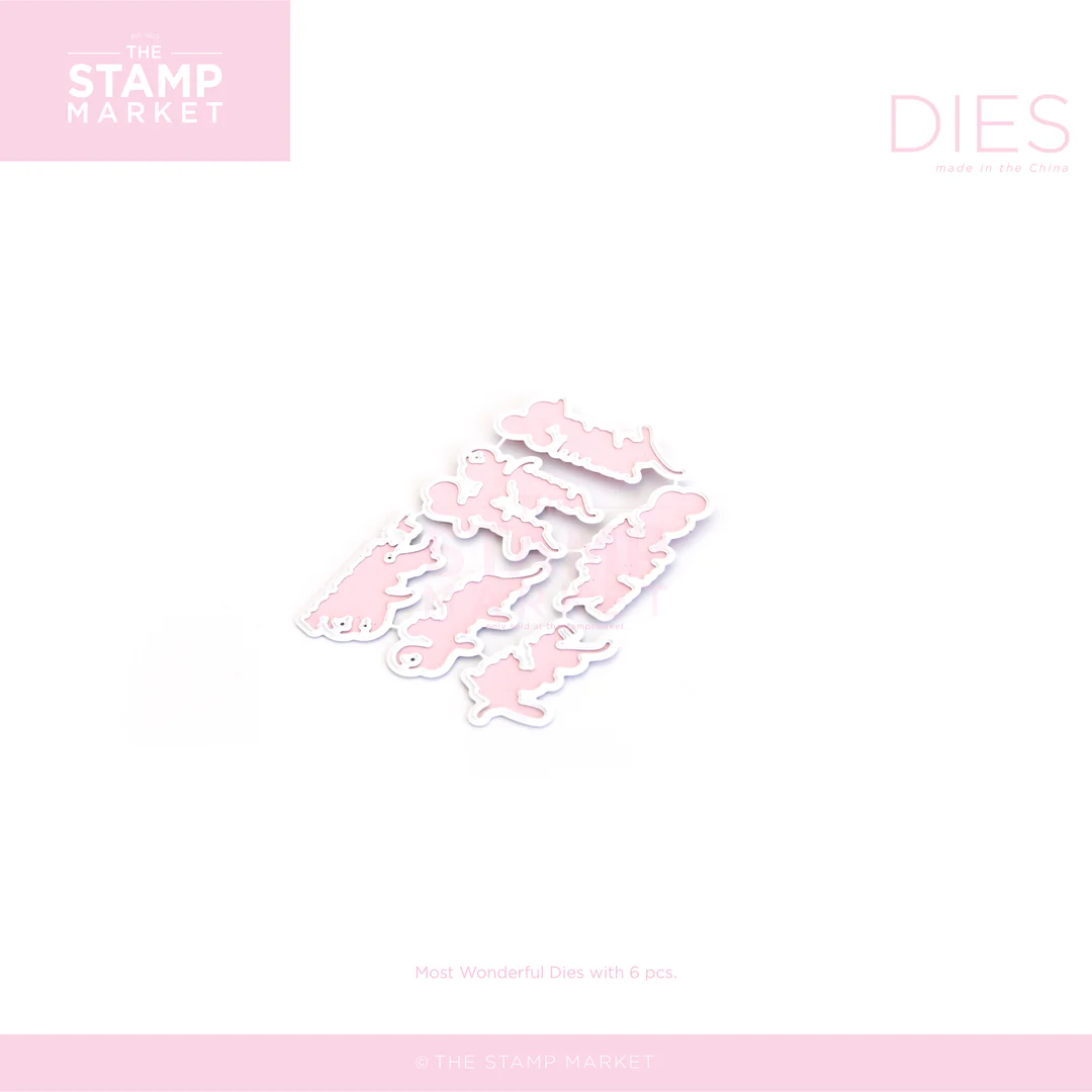 **NEW* - The Stamp Market - MOST WONDERFUL GREETINGS DIES