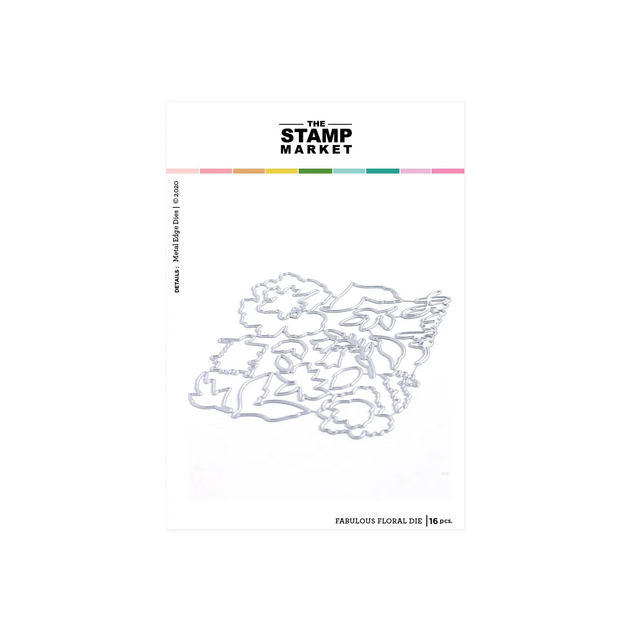 The Stamp Market - Fabulous Florals Dies