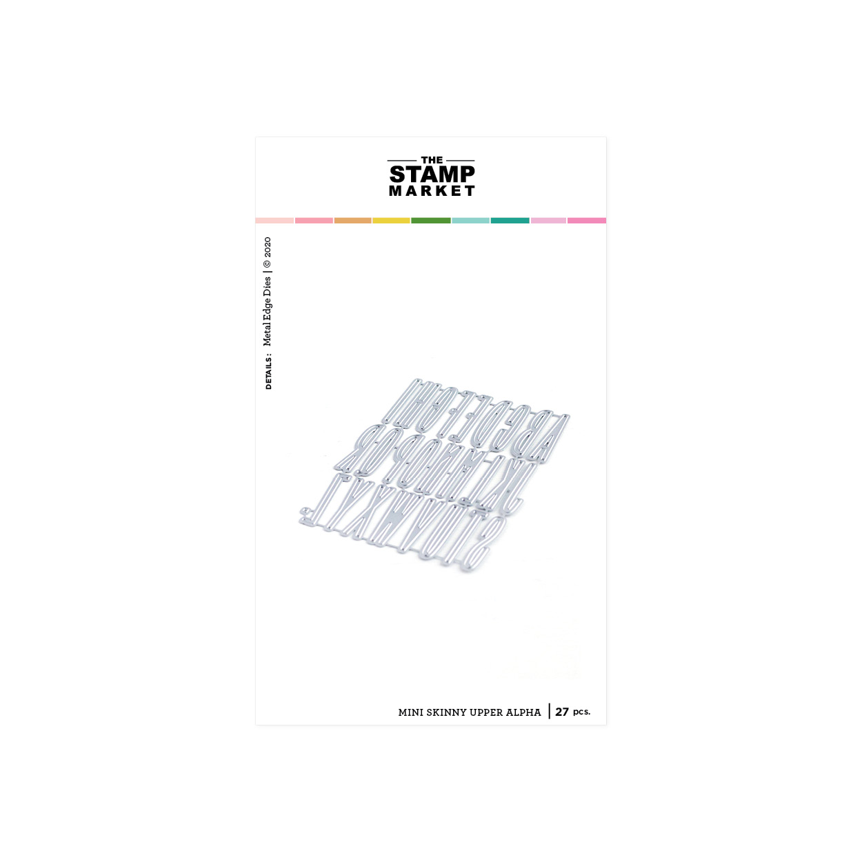 The Stamp Market - Mini Skinny Upper Alphabet