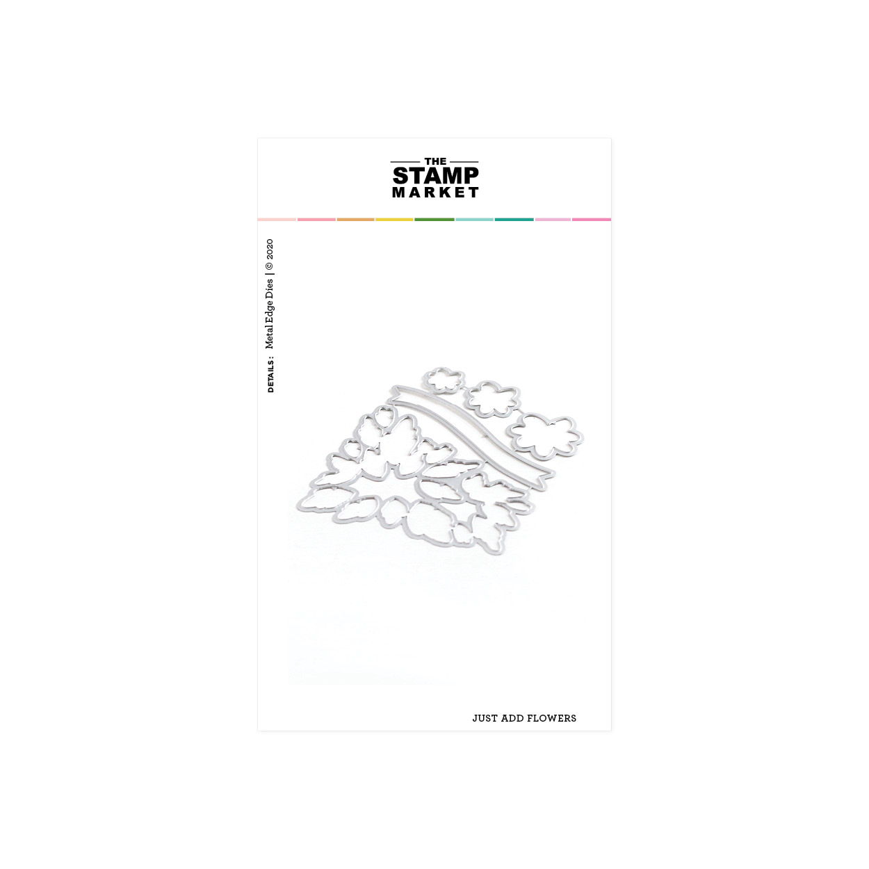 The Stamp Market - Just Add Flowers Dies