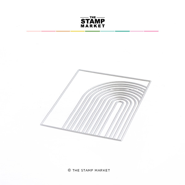 The Stamp Market - Mod Rainbow Cover Die