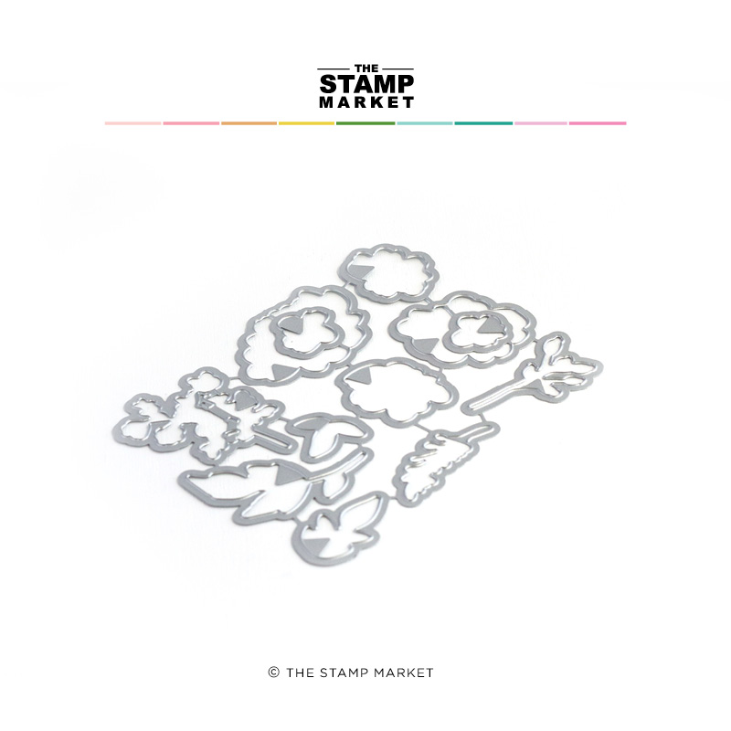 The Stamp Market - Vintage Blooms Die