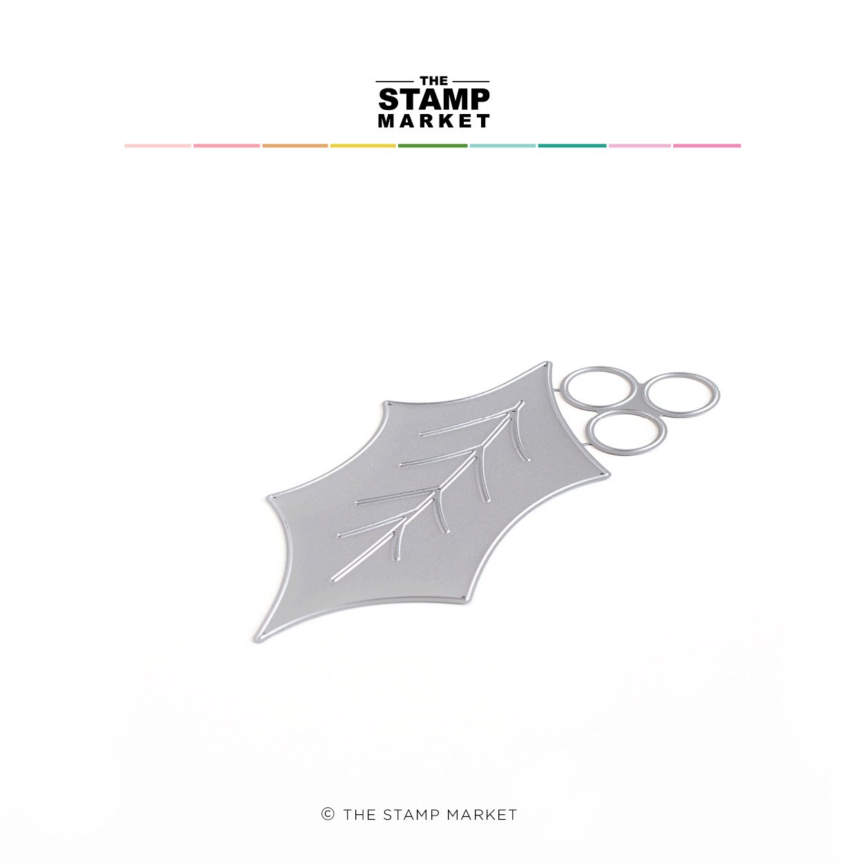 The Stamp Market - Jumbo Holly & Berries Die