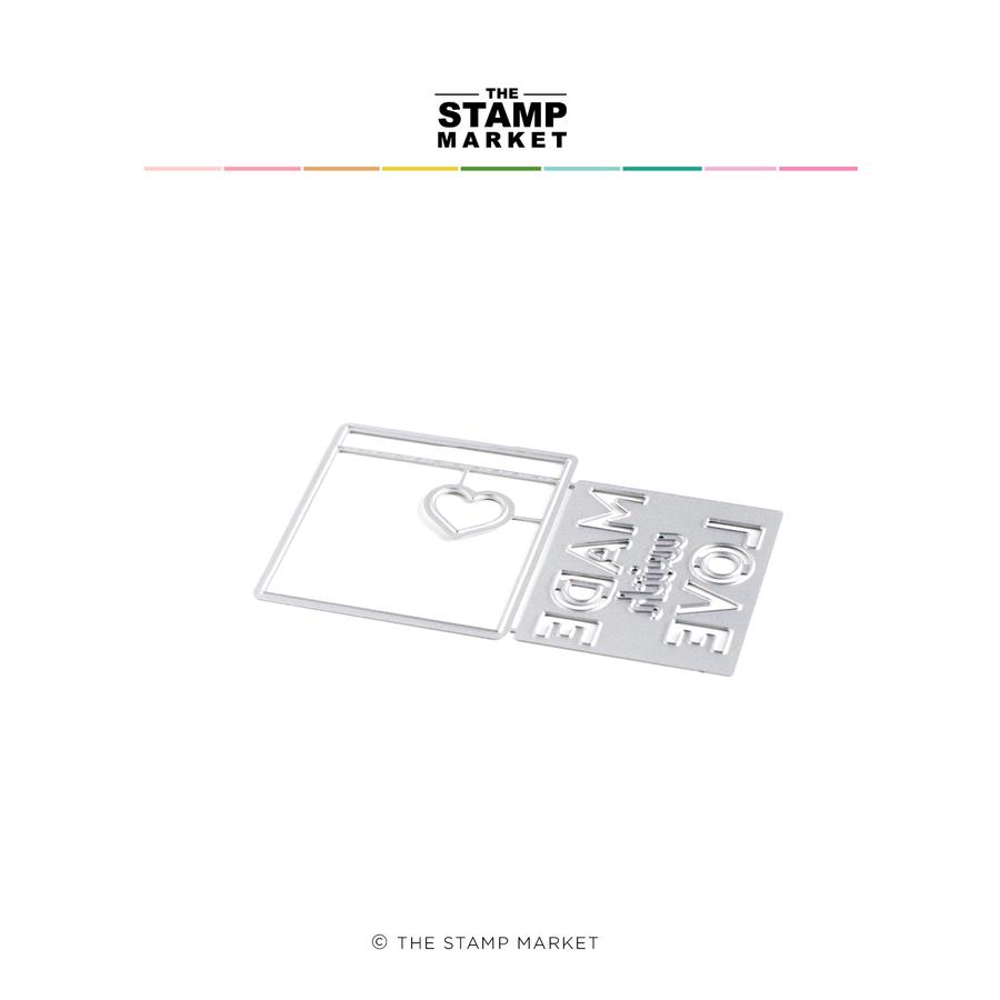 The Stamp Market - Made with Love Label