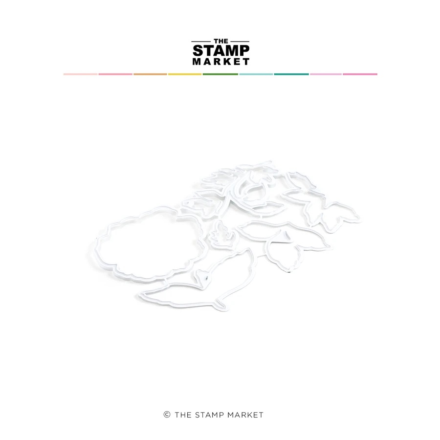 The Stamp Market - Layered Rose Dies