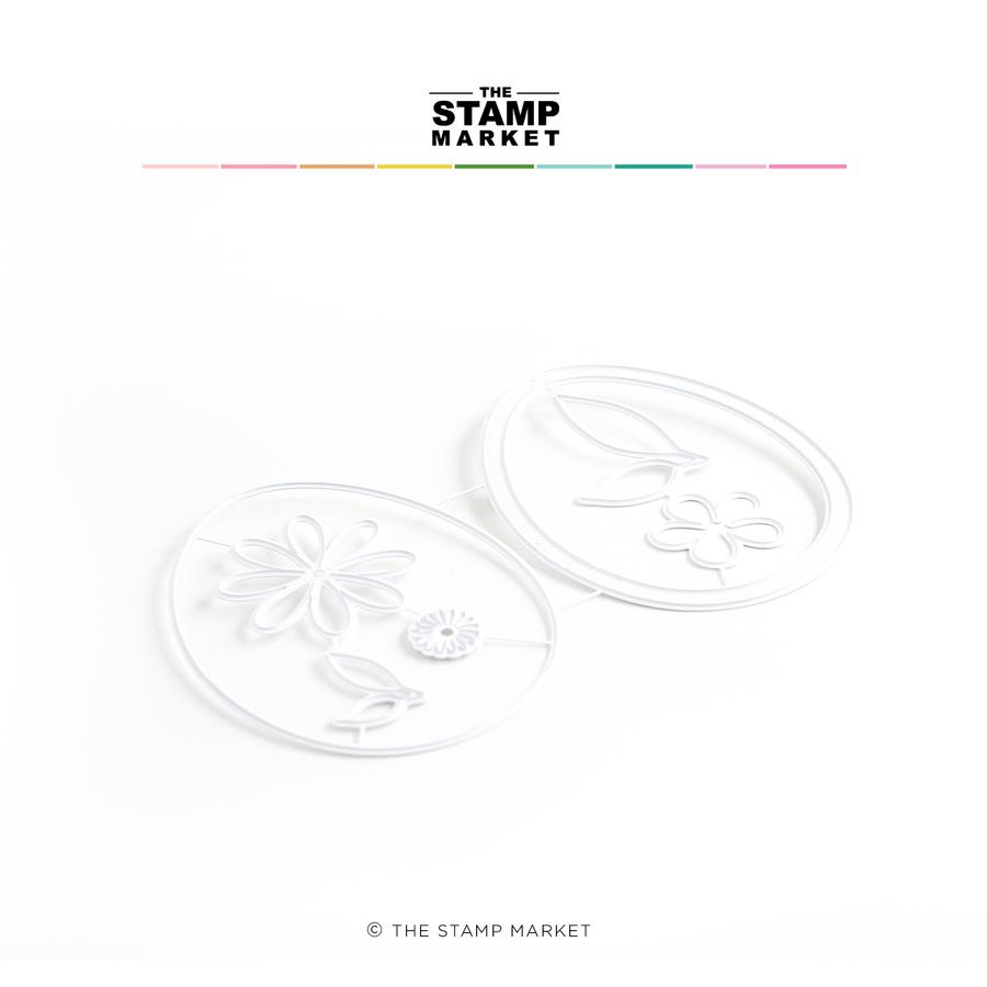 The Stamp Market - Easter Egg Shaker Die