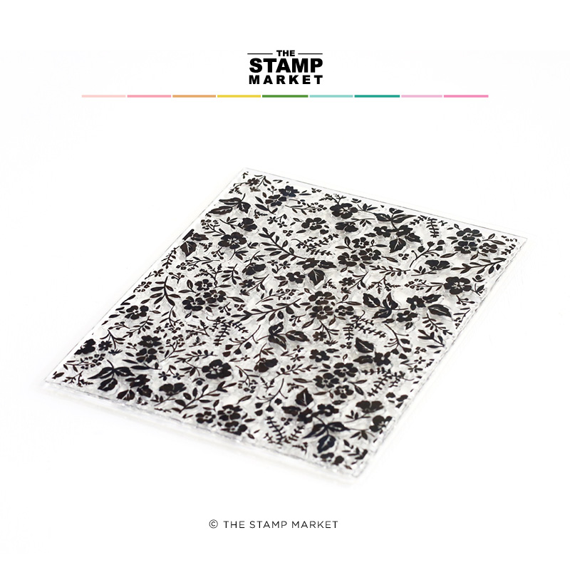 The Stamp Market - Floral Wallpaper Background