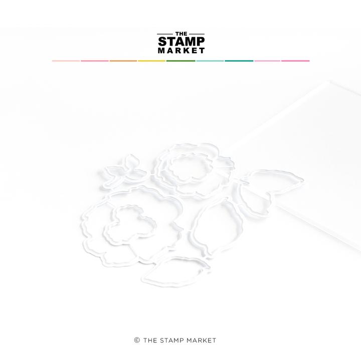 The Stamp Market - Romantic Rose Dies