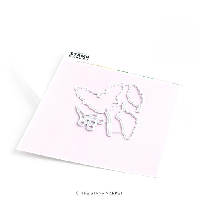 The Stamp Market - SPRIGS OF GREENERY DIES