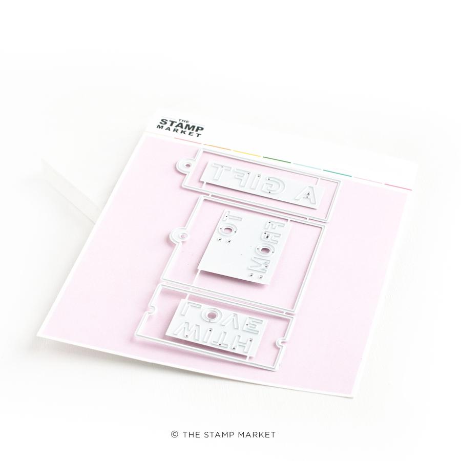 The Stamp Market - PERFECTLY PACKAGED TAG DIES
