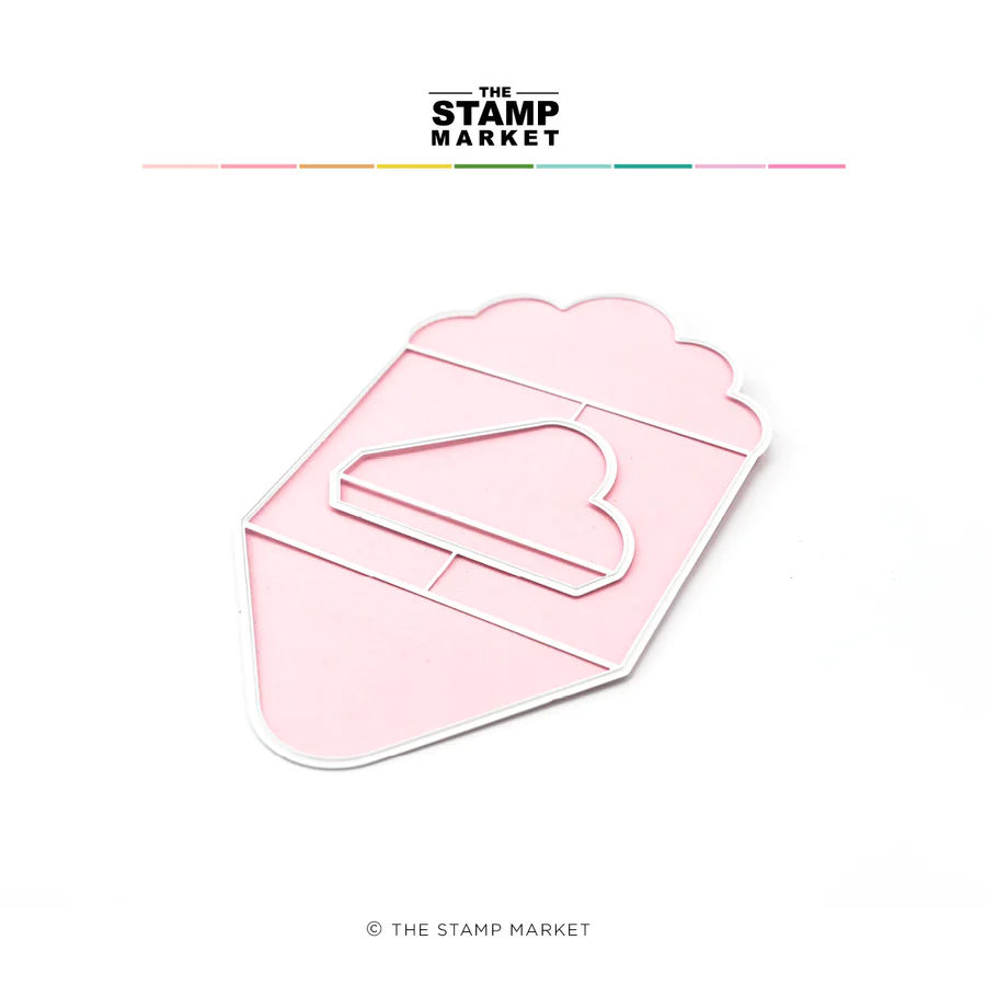 The Stamp Market - CLOUD ENVELOPE DIE