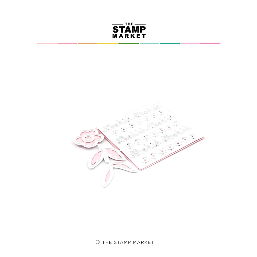 The Stamp Market - FLOWERING CONFETTI DIE
