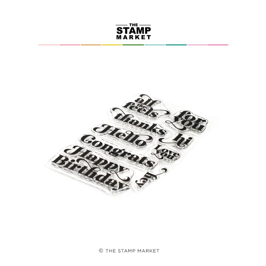 The Stamp Market - Gorgeous Greetings Stamp Set