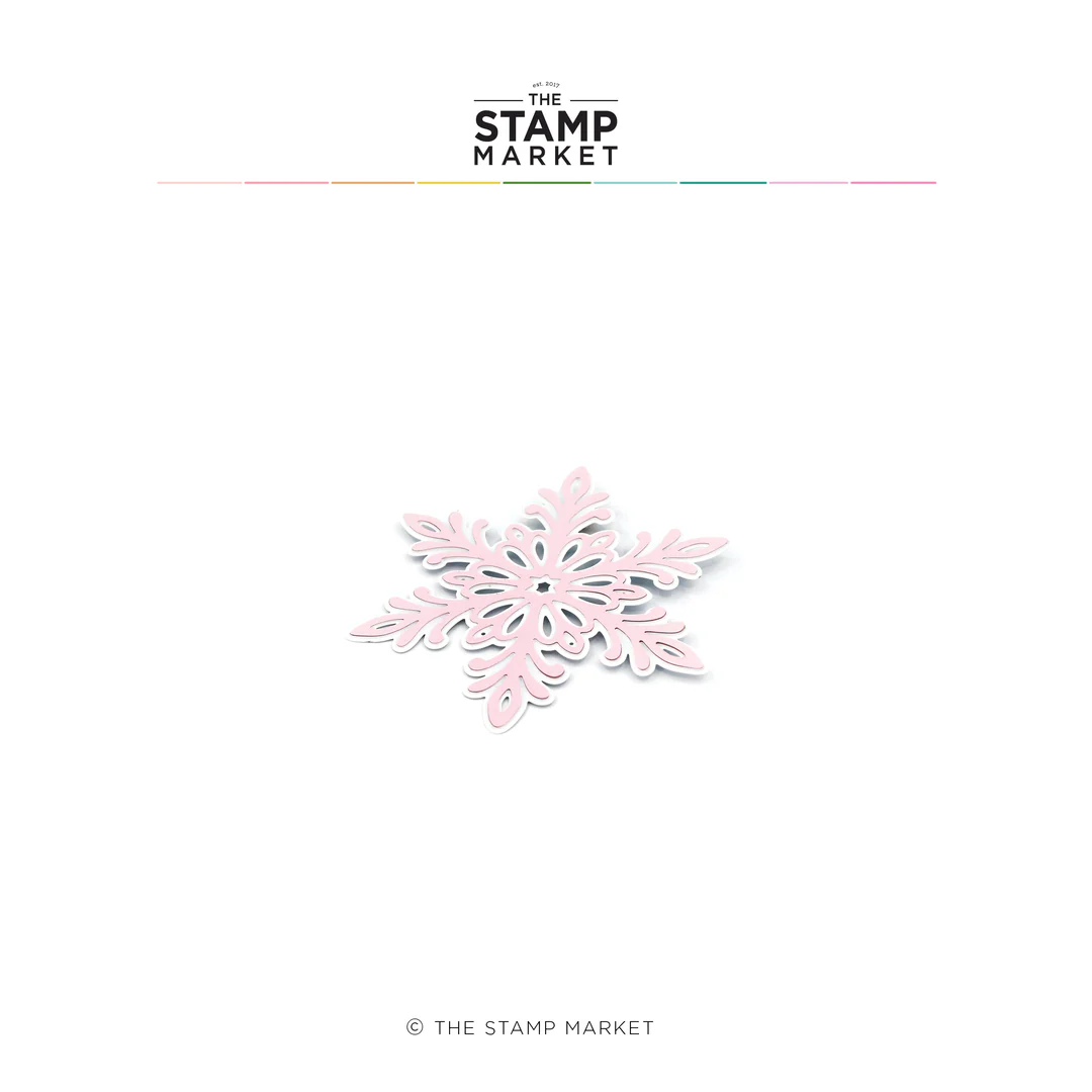 **NEW* - The Stamp Market - FROSTED LACE SNOWFLAKE DIE