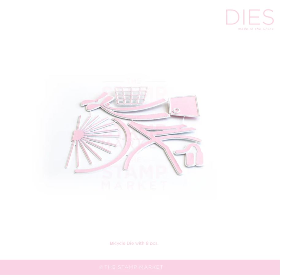 **NEW* - The Stamp Market - BIG BICYCLE DIE