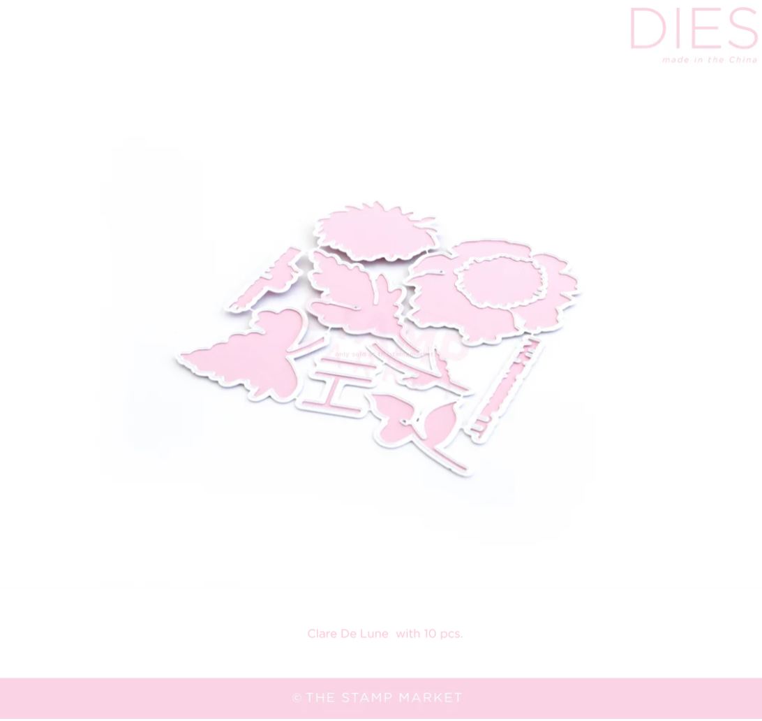**NEW* - The Stamp Market - CLARE DE LUNE DIE