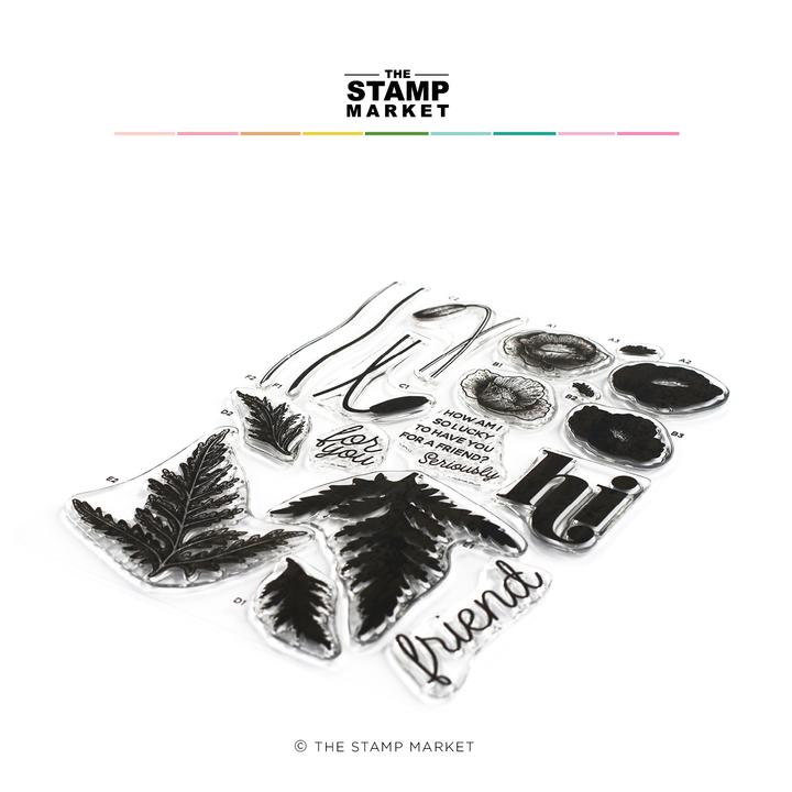 The Stamp Market - POPPY GARDEN STAMP