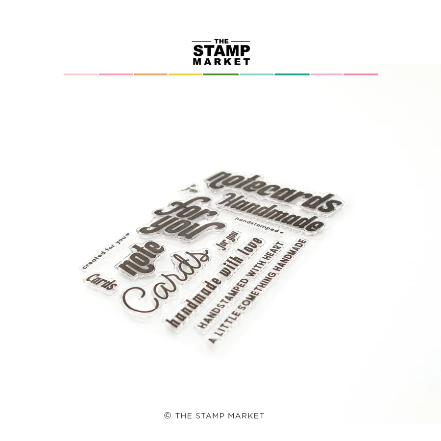 The Stamp Market - HANDMADE NOTECARDS STAMP