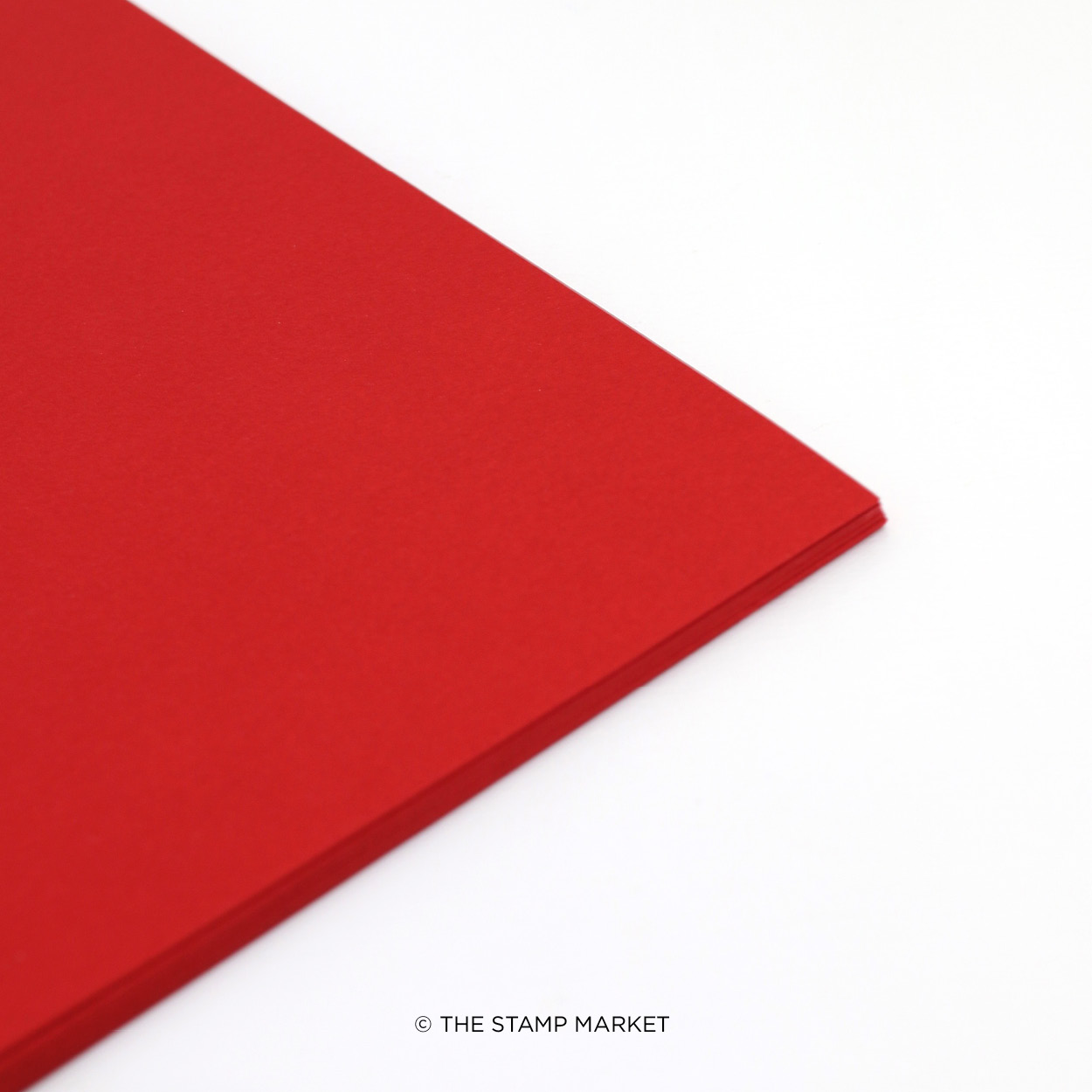 The Stamp Market - Color Crush Cardstock (5 Sheets Each) - Lipstick Red