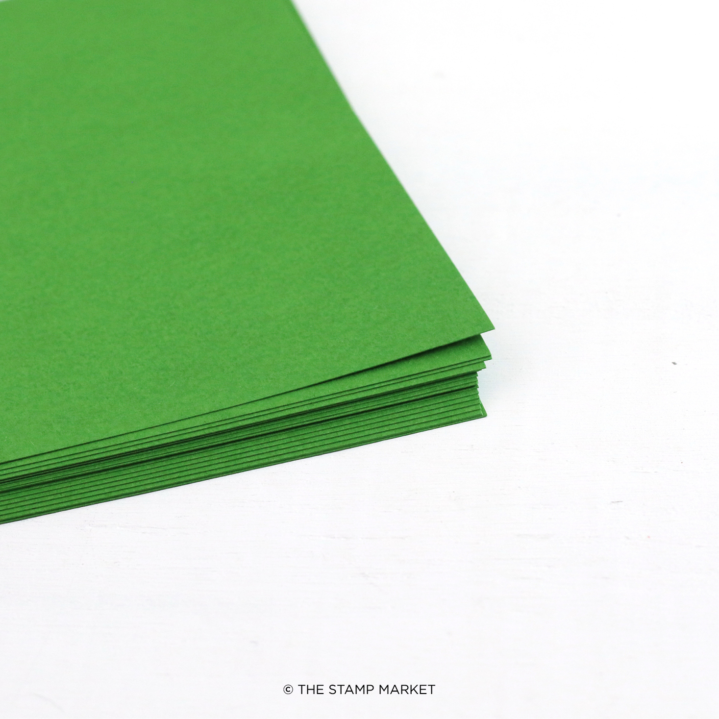 The Stamp Market - Color Crush Cardstock (5 Sheets Each) - Cactus Green