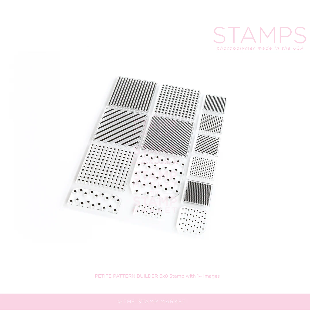 **NEW* - The Stamp Market - PETITE PATTERN BUILDER STAMP