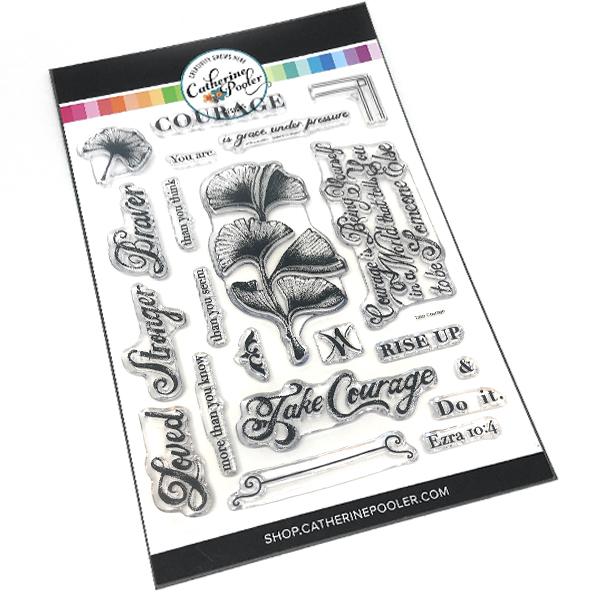 Catherine Pooler - Take Courage Stamp Set