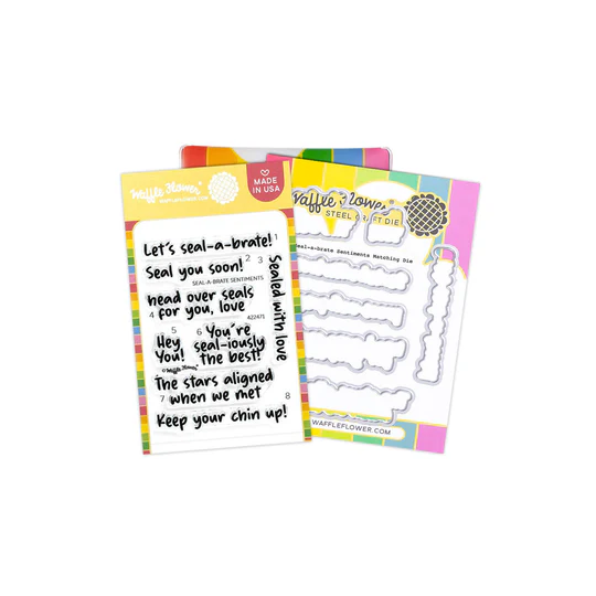 Waffle Flower - Seal-a-brate Sentiments Combo