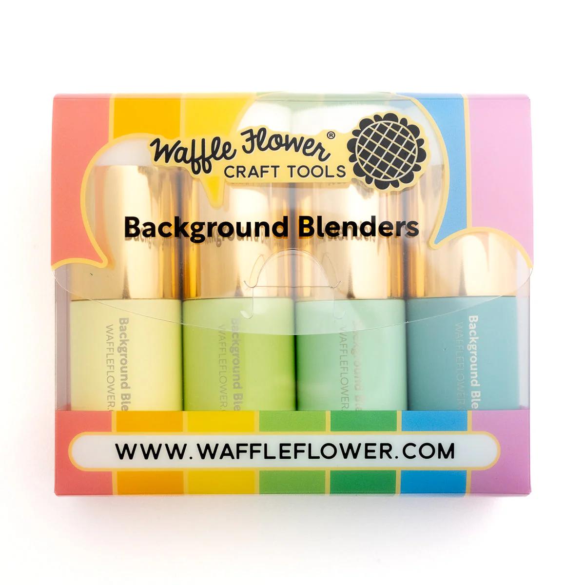 *NEW* - Waffle Flower - Background Blender - Greens