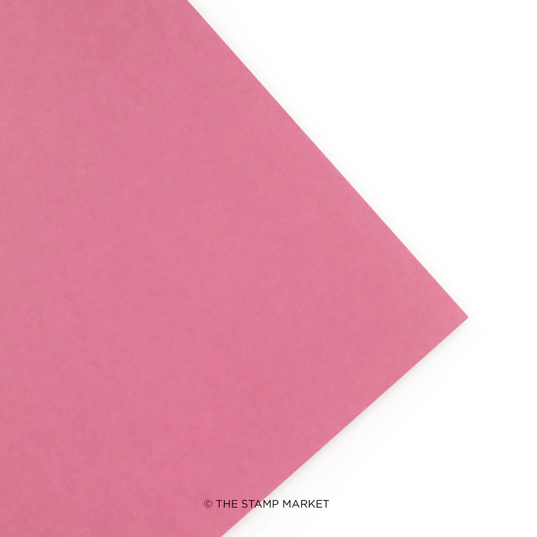 Stamp Market - WILD BERRY - Cardstock (5 Sheets Each)