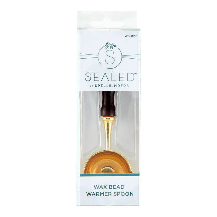 Spellbinders - WAX BEAD WARMER SPOON FROM THE SEALED BY SPELLBINDERS COLLECTION