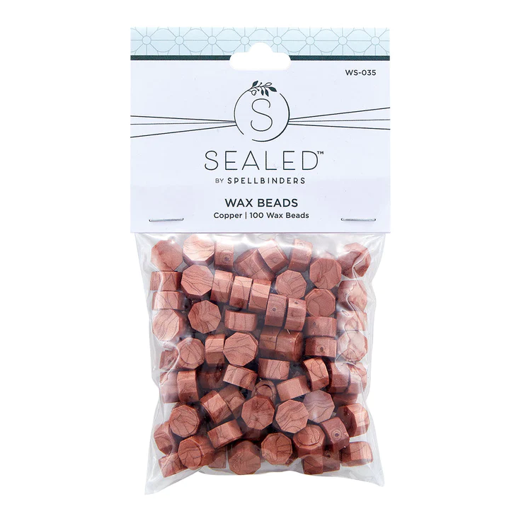 Spellbinders - COPPER WAX BEADS FROM THE SEALED BY SPELLBINDERS COLLECTION