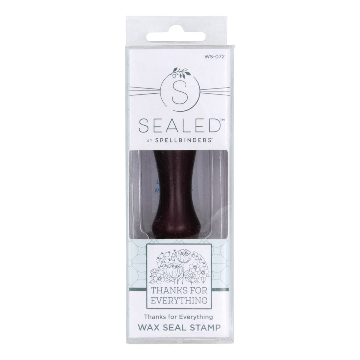 Spellbinders - Thanks for Everything Wax Seal Stamp from the Sealed for Summer Collection