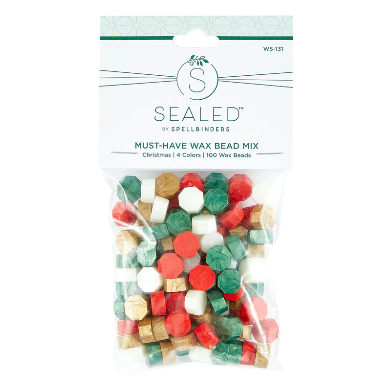 Spellbinders - Must-Have Wax Bead Mix Christmas from the Sealed by Spellbinders Collection