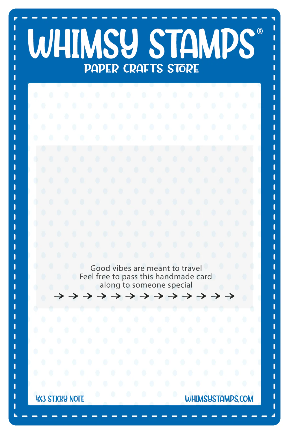 *NEW* - Whimsy Stamps - Sticky Notes - Good Vibes