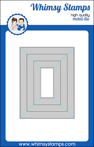 Whimsy Stamps - 3in1 Mitered Frames Die