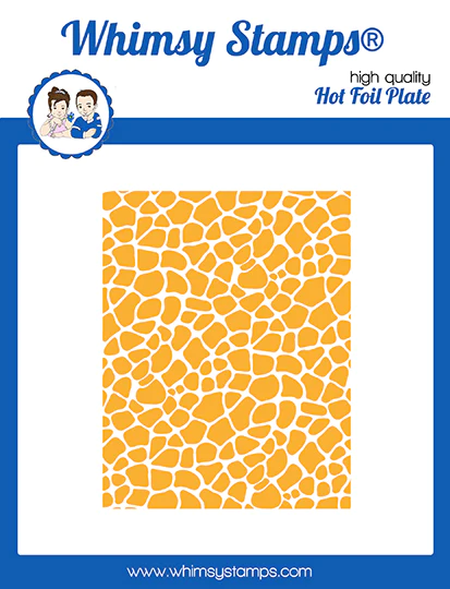 Whimsy Stamps - Giraffe Hot Foil Plate
