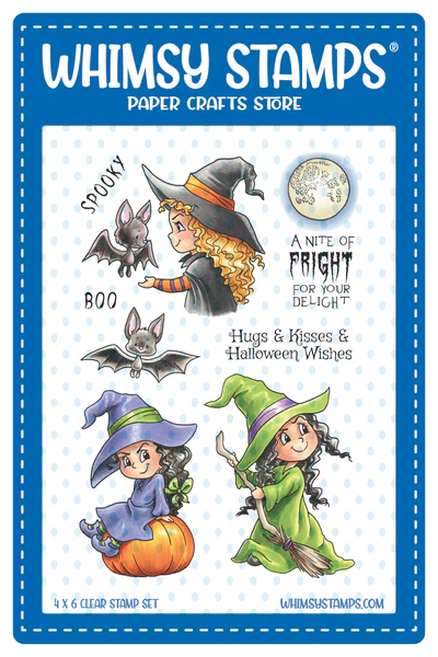 Whimsy Stamps - Halloween Night Clear Stamps