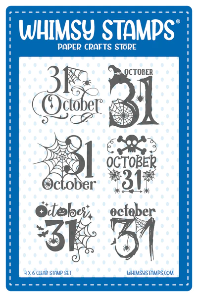 Whimsy Stamps - October 31st Clear Stamps
