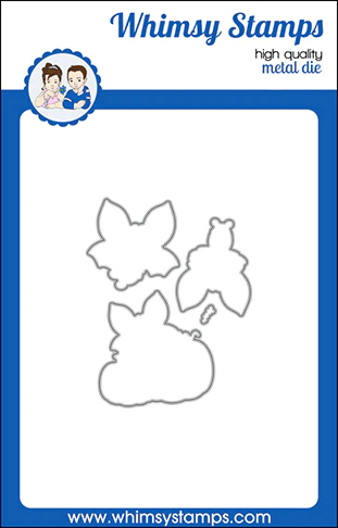 Whimsy Stamps - Cutie Batootie Outline Die Set