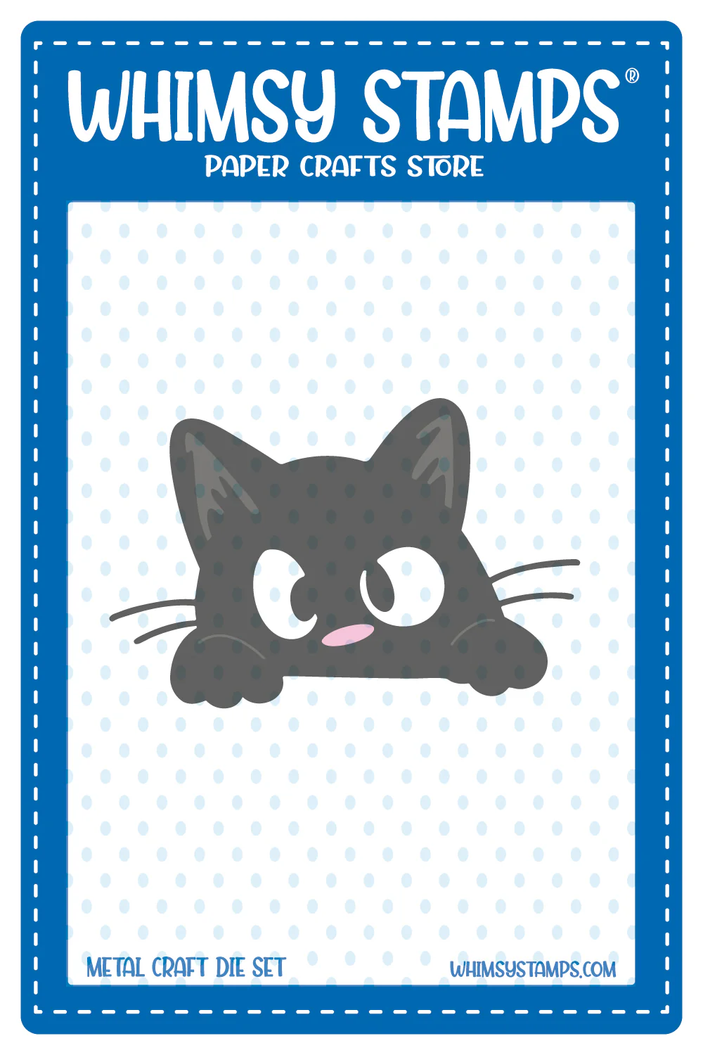 Whimsy Stamps - Peeking Kitty Die Set