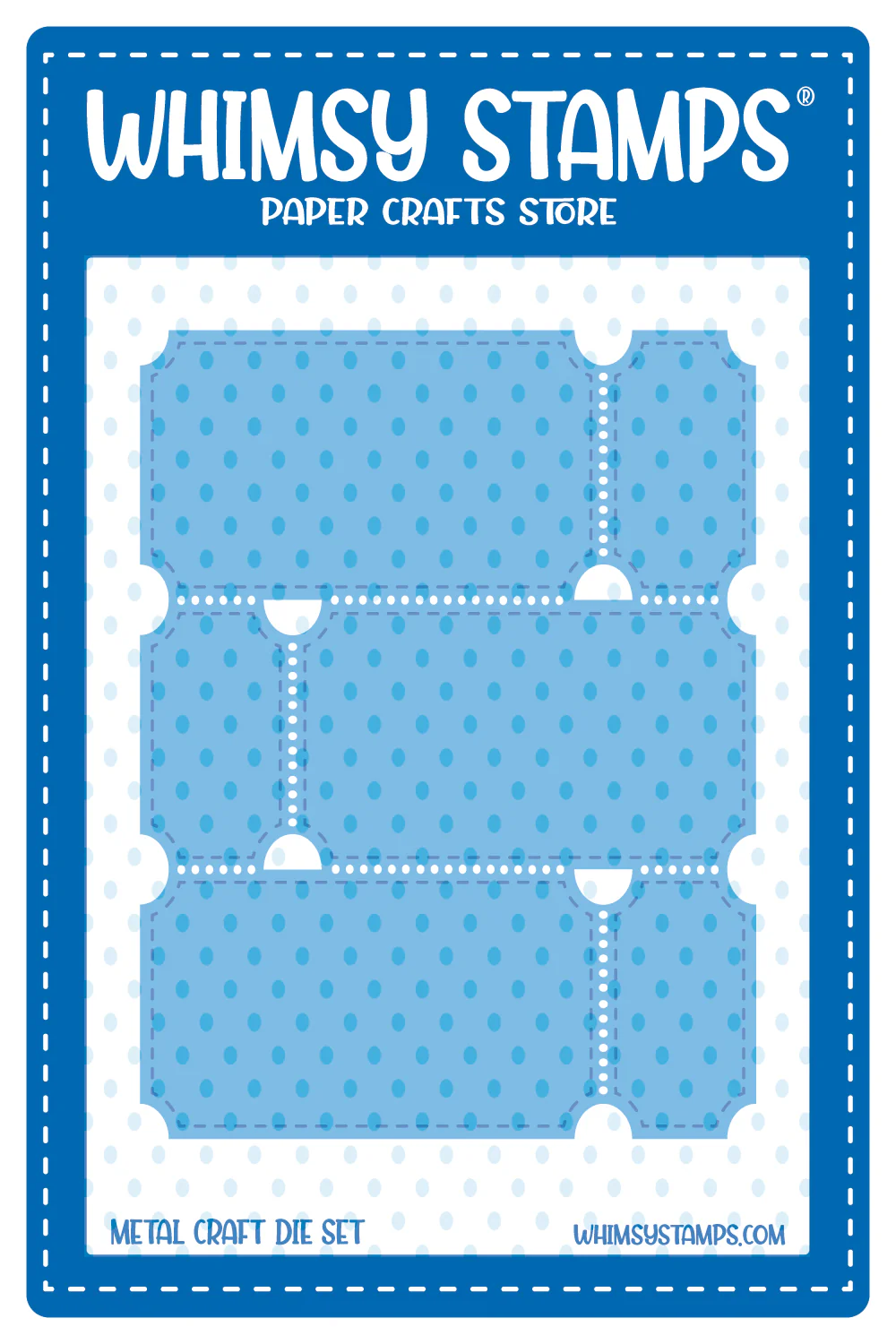 Whimsy Stamps - Terrific Tickets Die