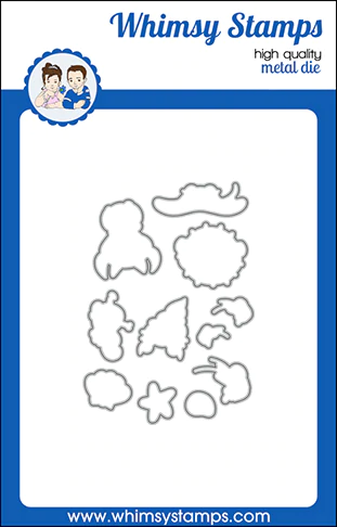 Whimsy Stamps - Under the Sea Outline Die