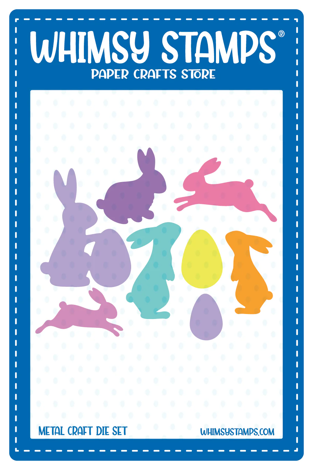 **NEW* - Whimsy Stamps - Bunny Silhouettes Die Set